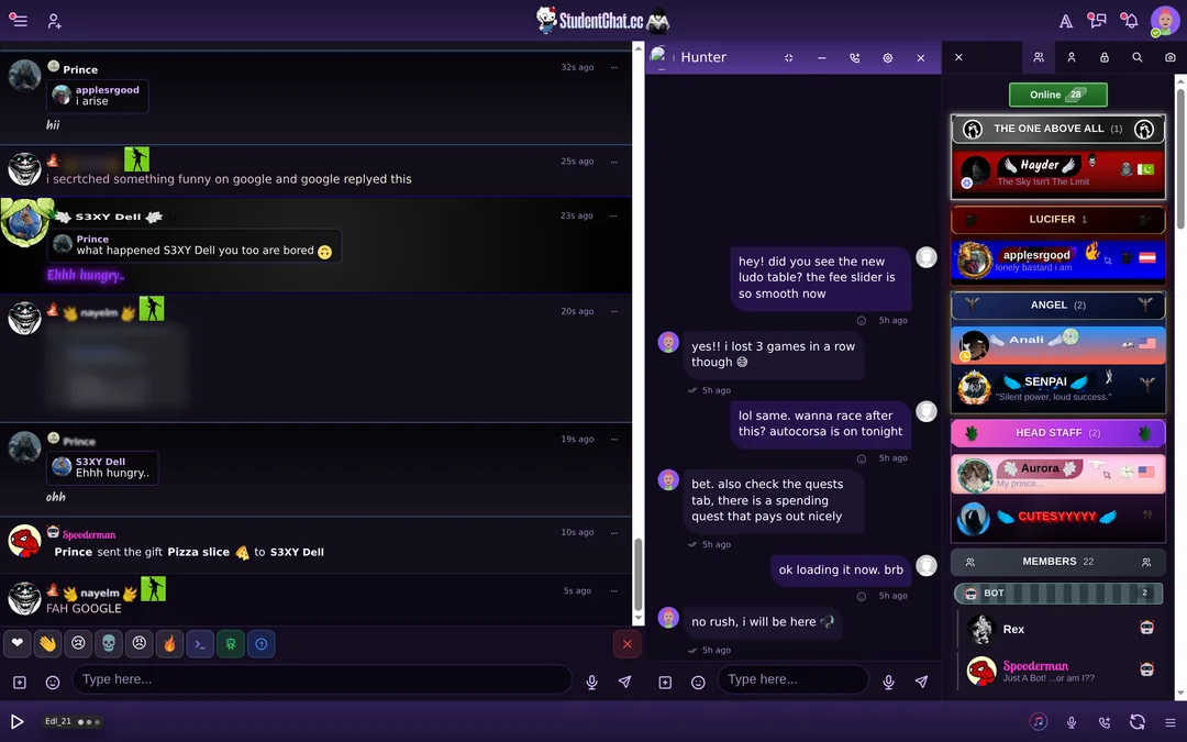 Private messages